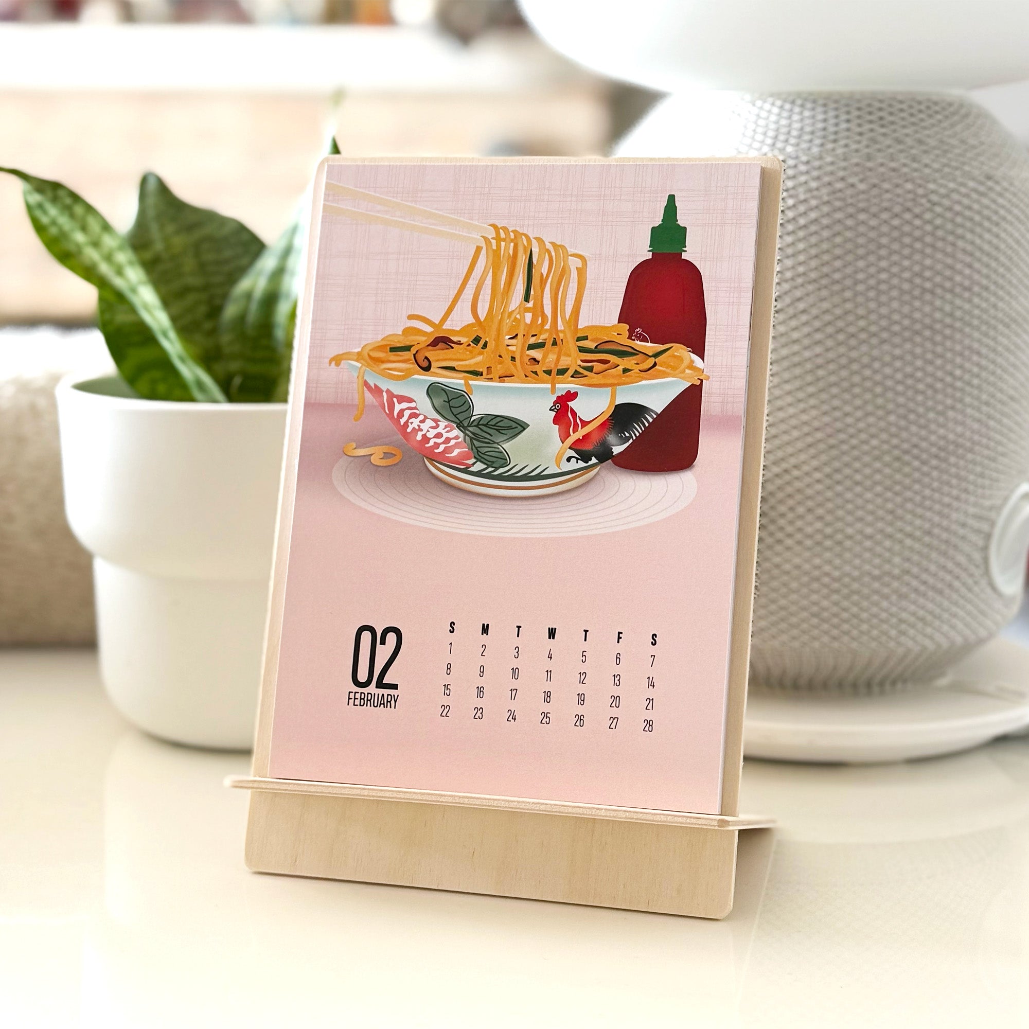 2026 Asian everyday scenes 12 month calendar by I&