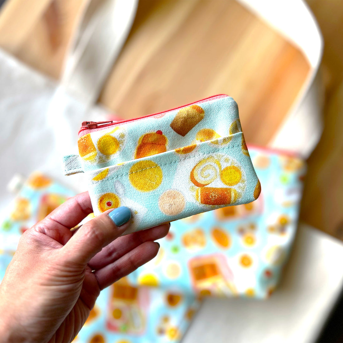 Chinese bakery coin purse by I&