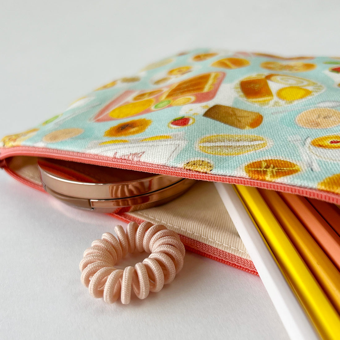 Chinese bakery zipper pouch by I&