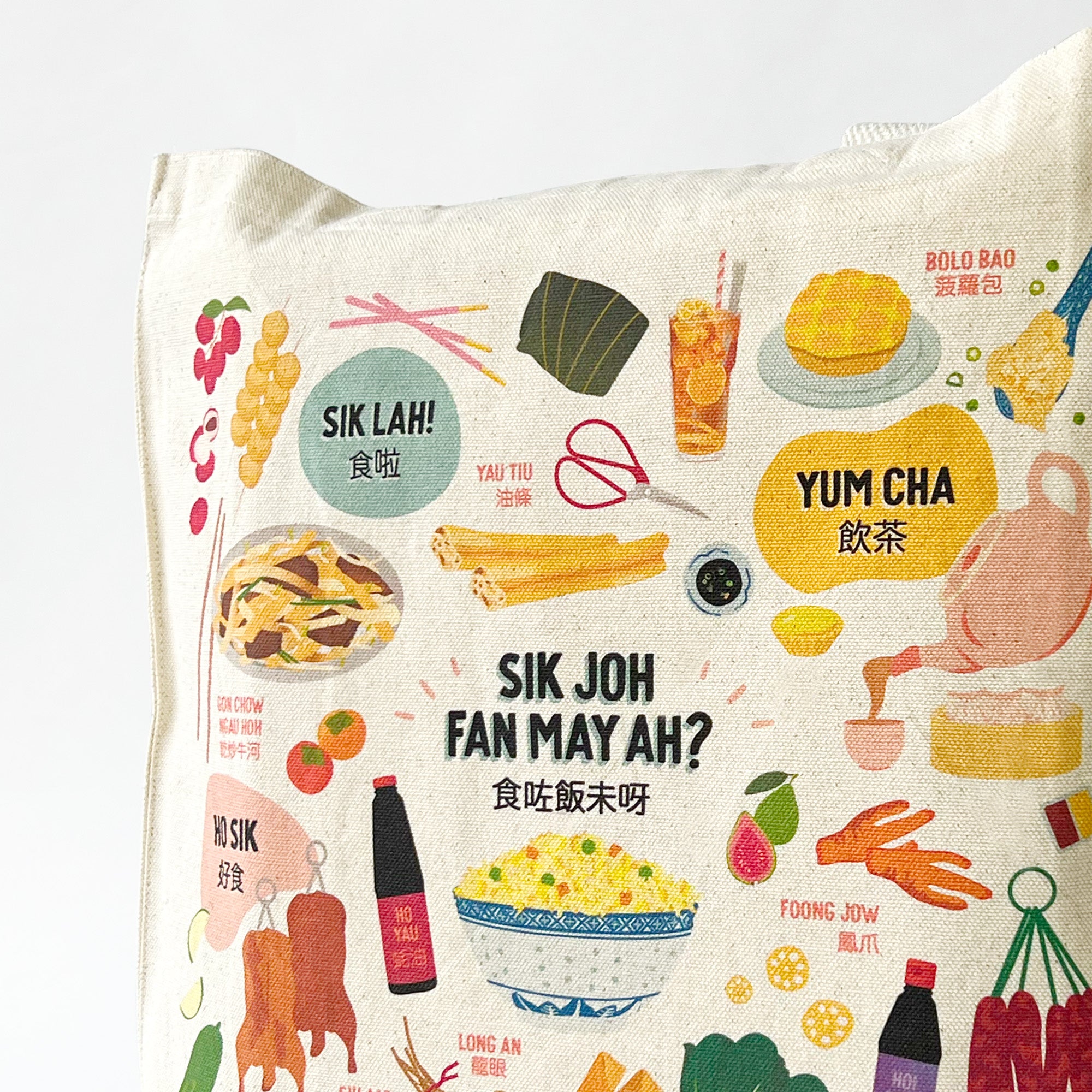 Cantonese food tote bag by I&