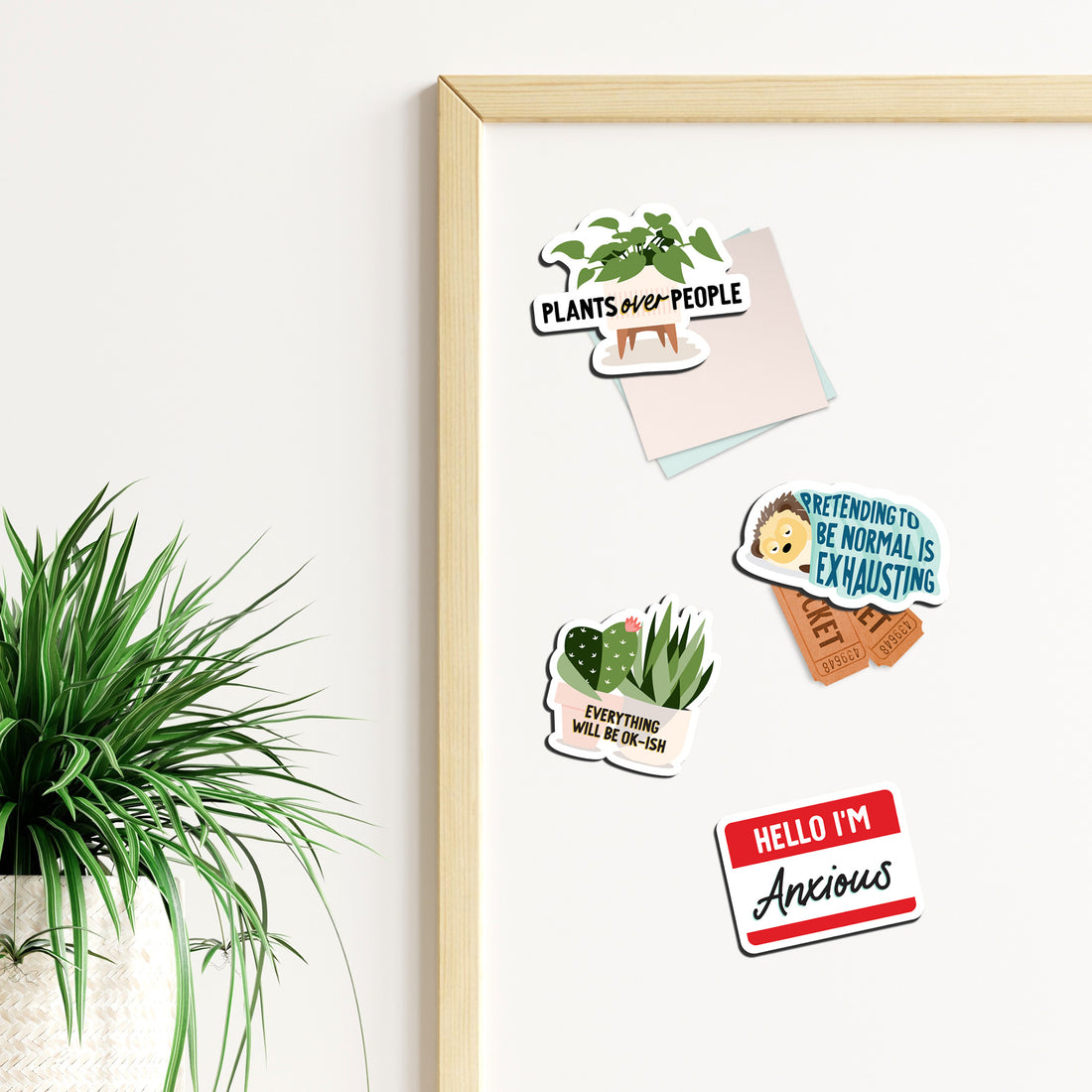 Pretending to be normal magnet