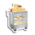 Dim sum cart magnet by I&