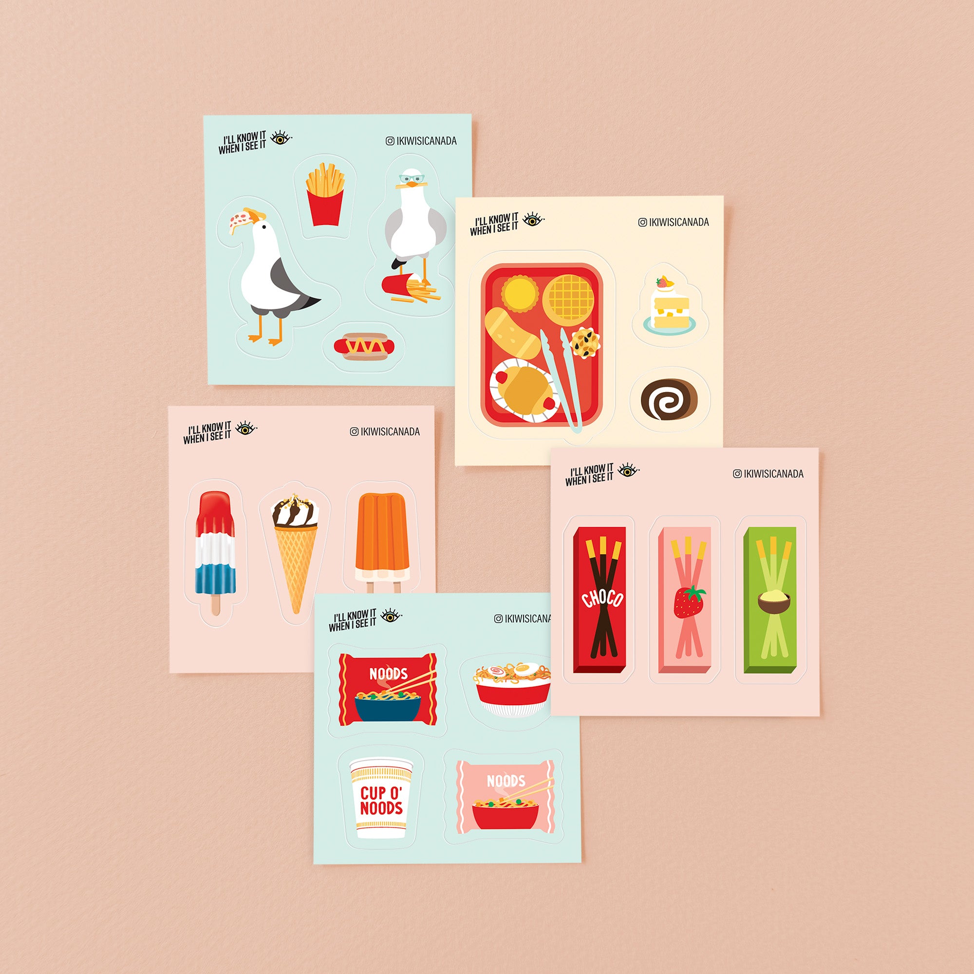 Mini sticker sheets by I&