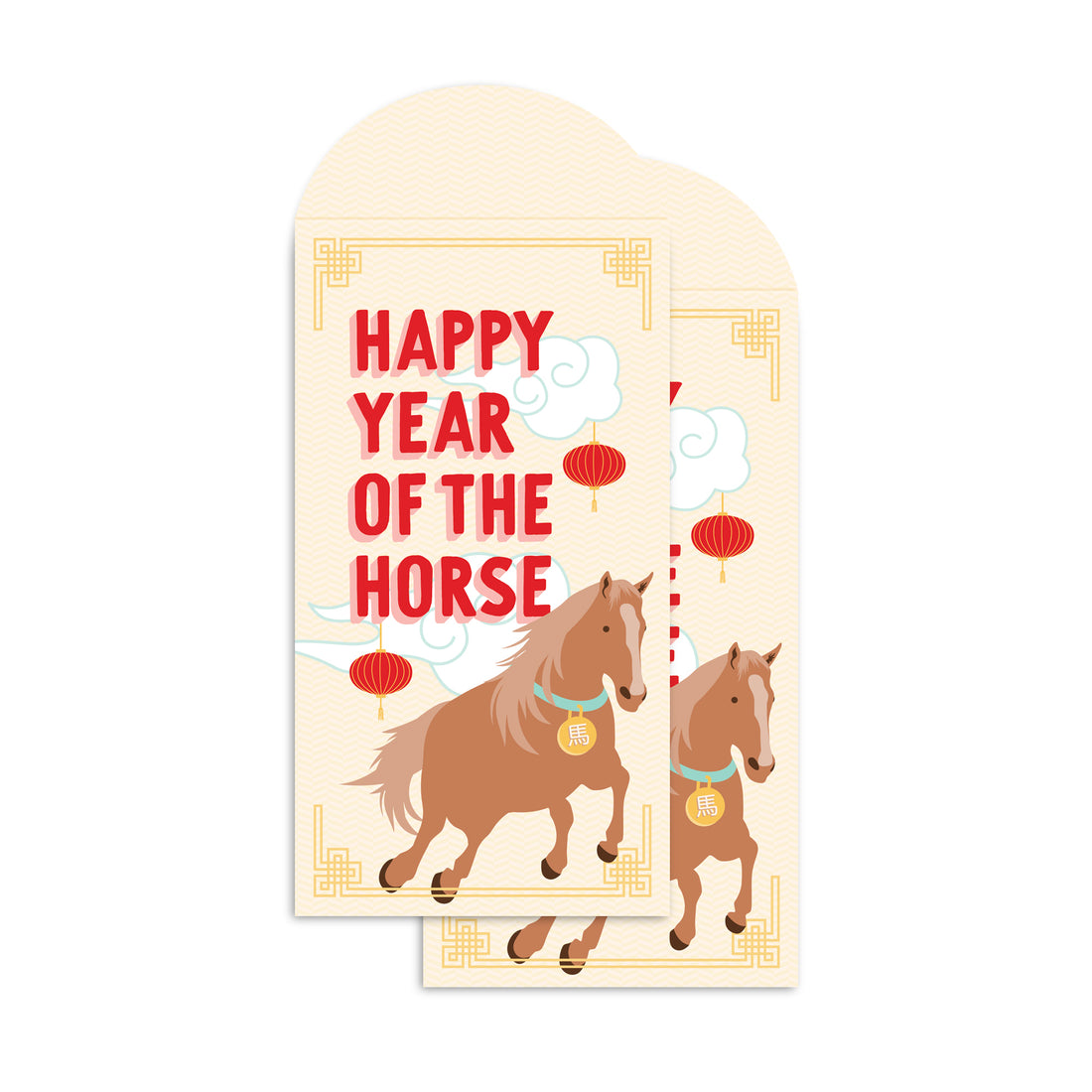 Happy year of the horse red pockets by I&