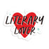 Literary lover vinyl sticker by I&