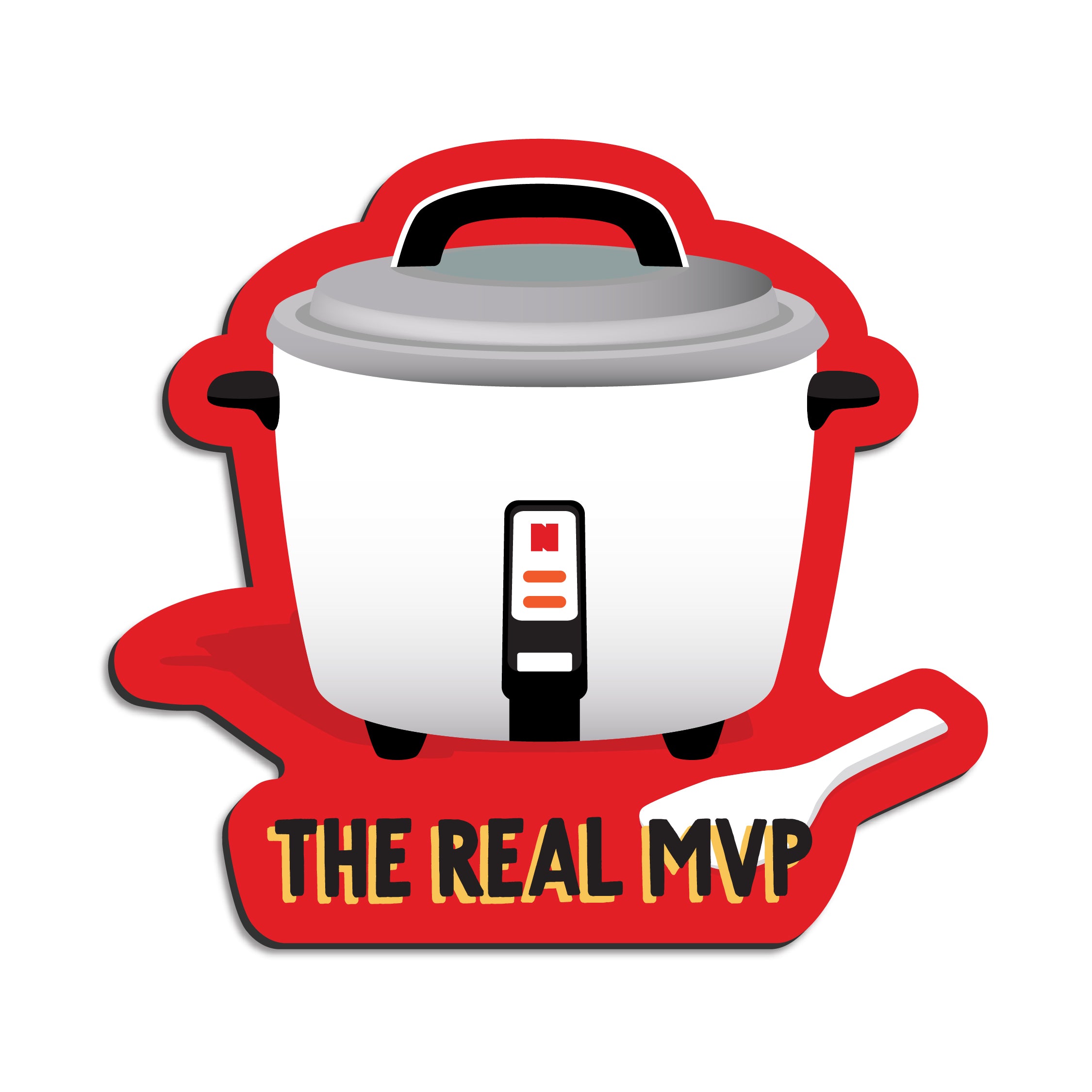 The real MVP rice cooker magnet