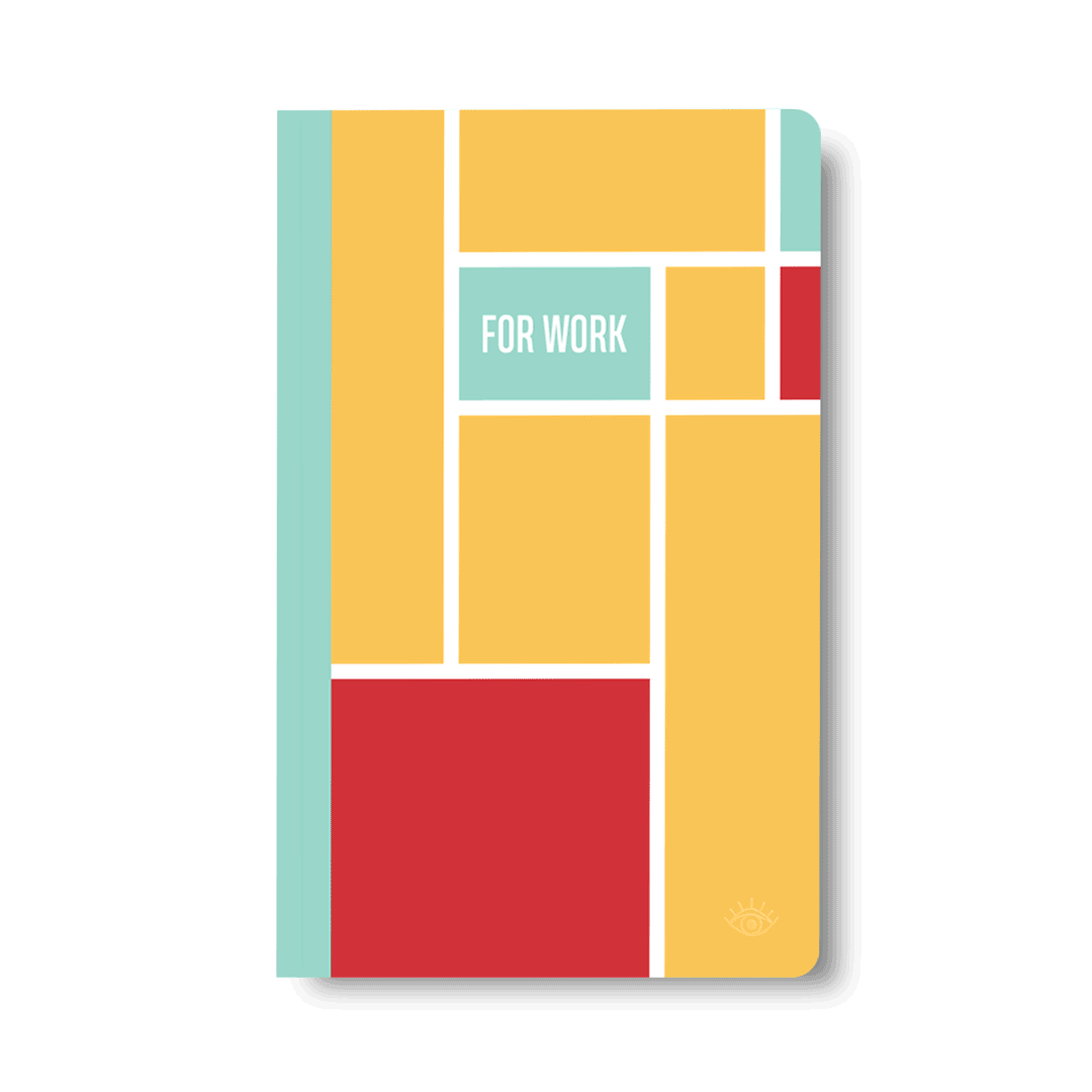For work, for therapy double-sided notebook