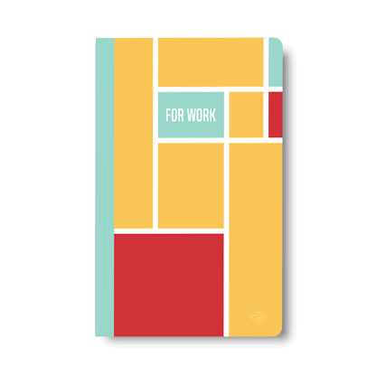 For work, for therapy double-sided notebook