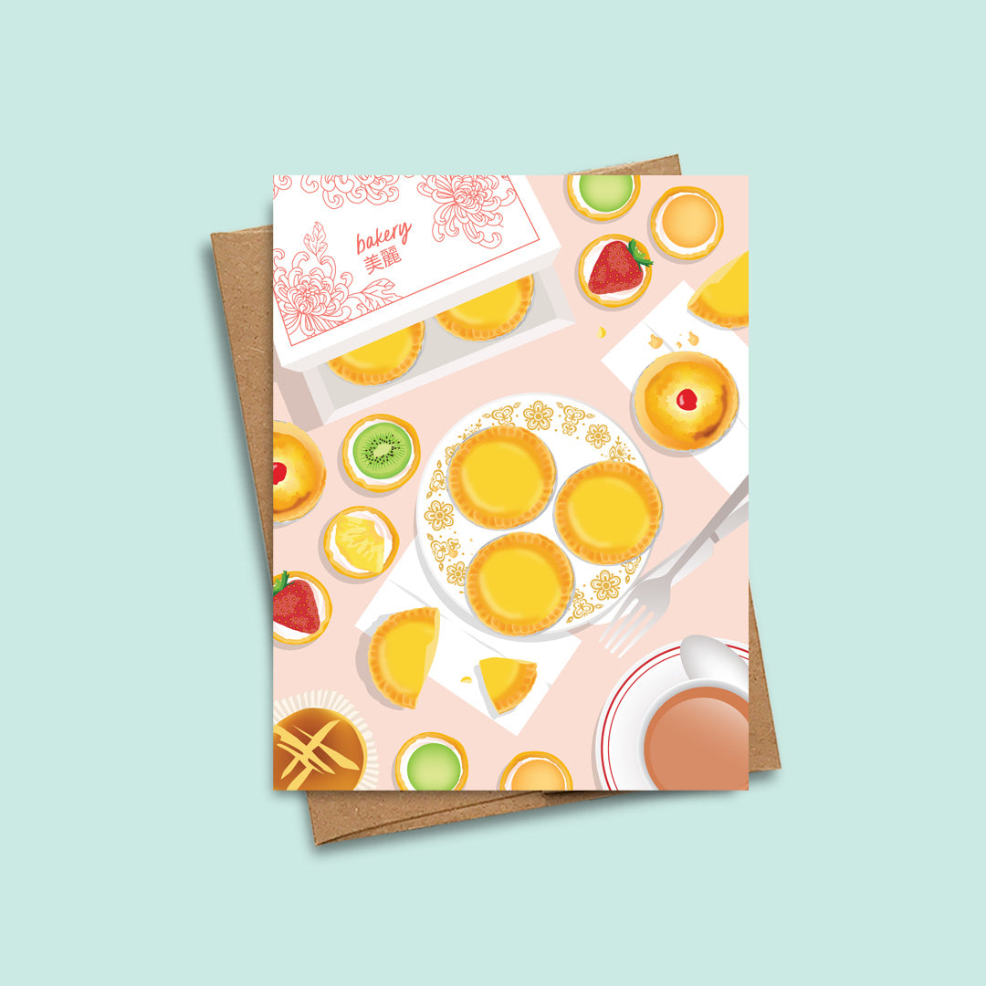 Chinese Bakery Assorted Card Set