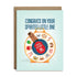 Year of the horse baby greeting card by I&