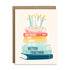 Birthdays and books are just better together birthday greeting card by I&
