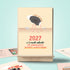 Sweet + slightly snarky 2027 desktop calendar by I&