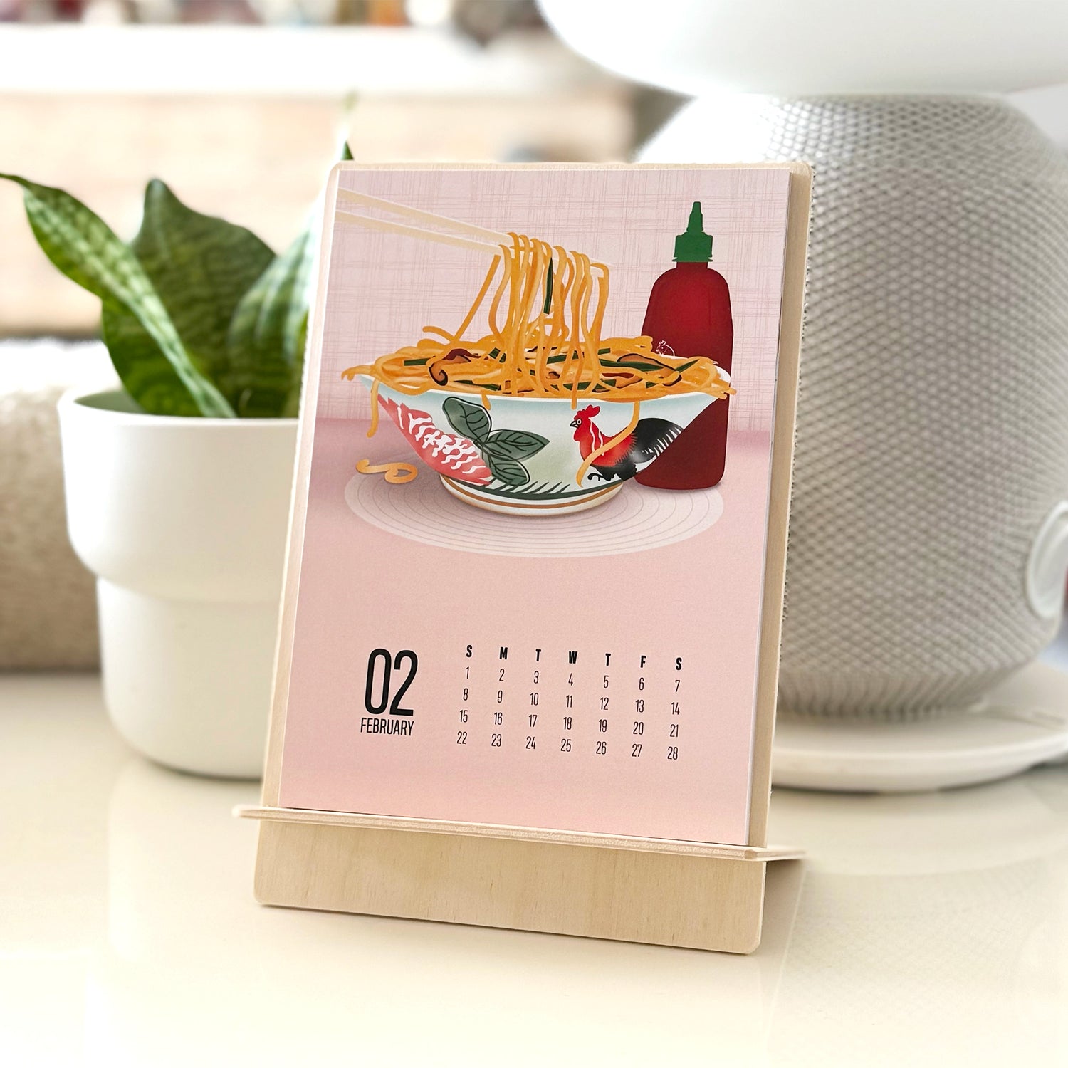 2026 Asian everyday scenes 12 month calendar by I&