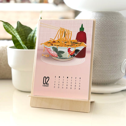 2026 Asian everyday scenes 12 month calendar by I&