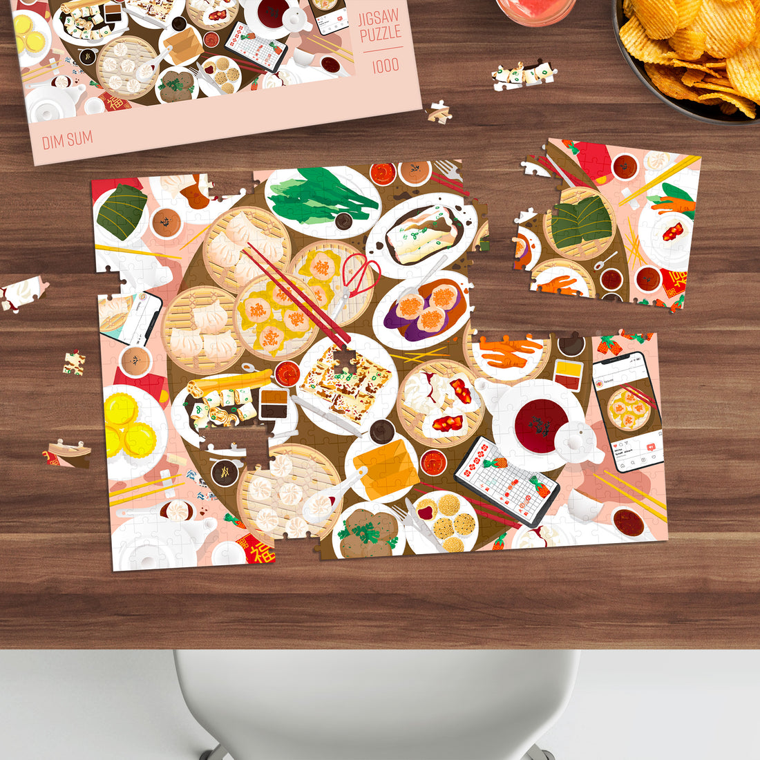 Dim sum jigsaw puzzle by I&