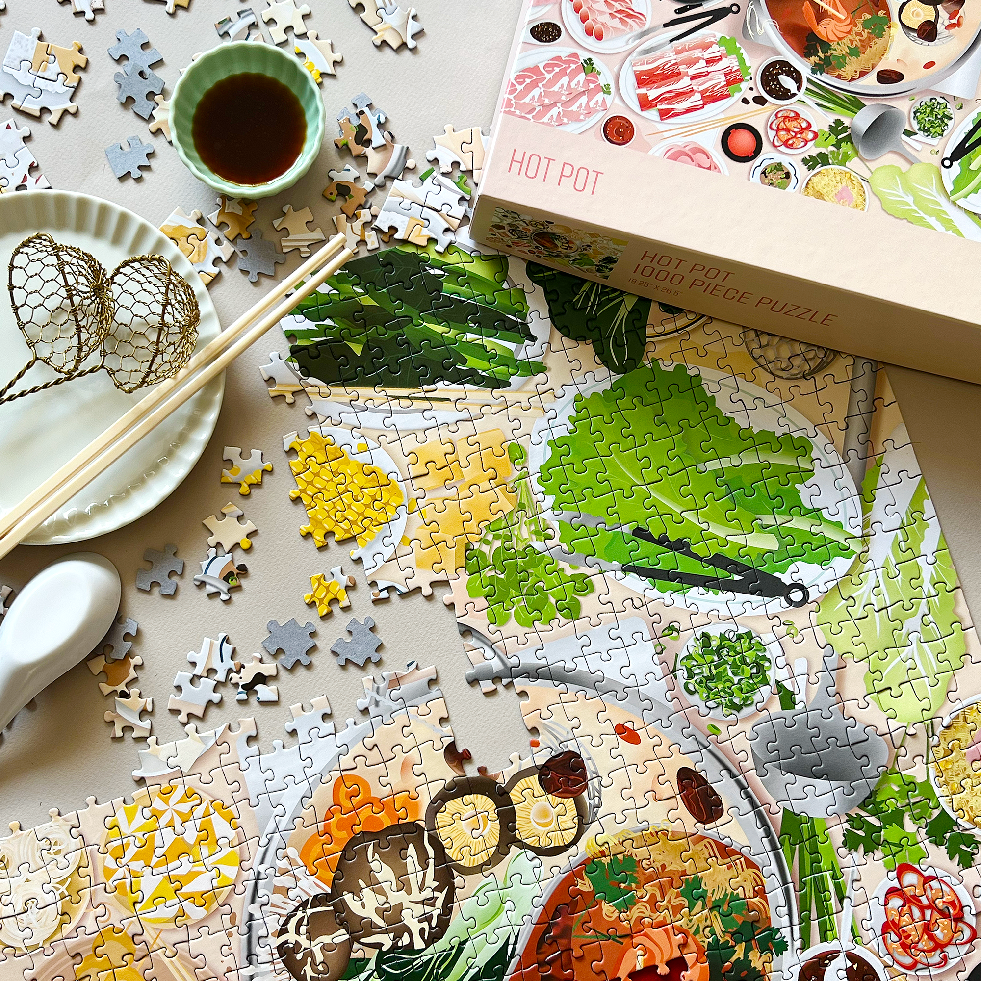 Hot pot jigsaw puzzle by I&