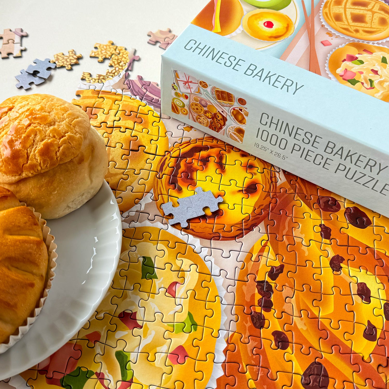 Chinese bakery 1000 piece jigsaw puzzle by I'll Know It When I See It