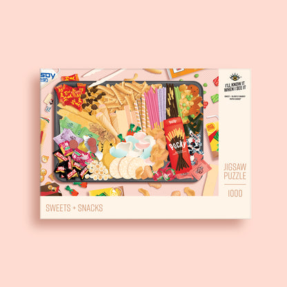 Sweets + snacks jigsaw puzzle