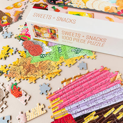 Sweets + snacks jigsaw puzzle