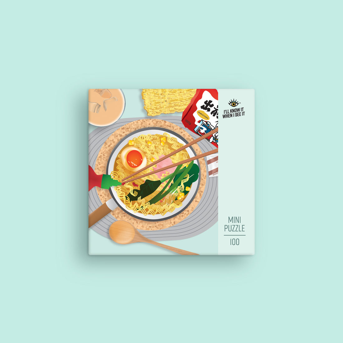 Instant noodles 100 piece mini puzzle by I&
