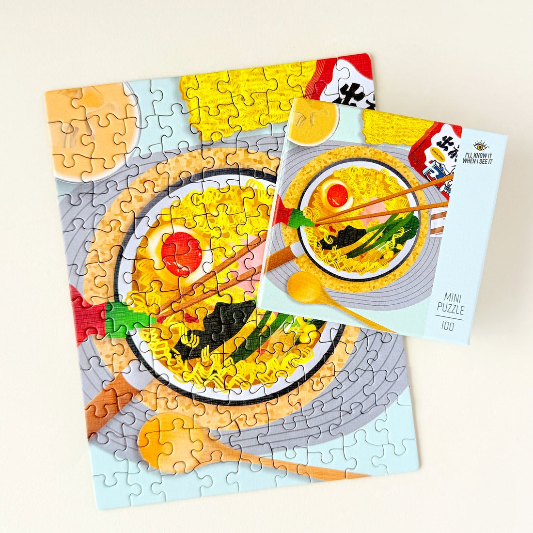 Instant noodles 100 piece mini puzzle by I&