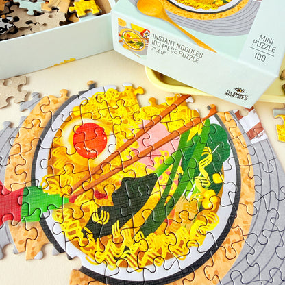 Instant noodles 100 piece mini puzzle by I&