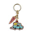 Fai dee lah Cantonese sloth and snail car keychain by I&