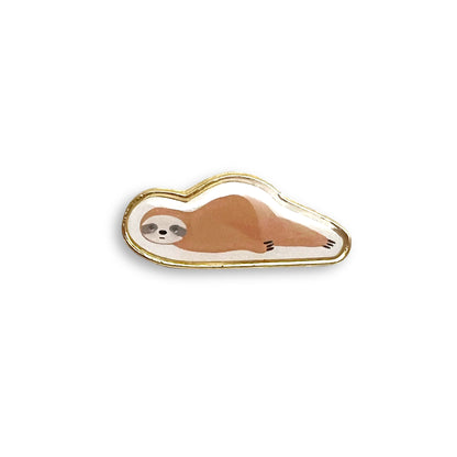 Sloth lapel pin by I&
