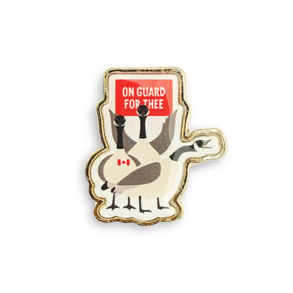 On guard for thee lapel pin by I&