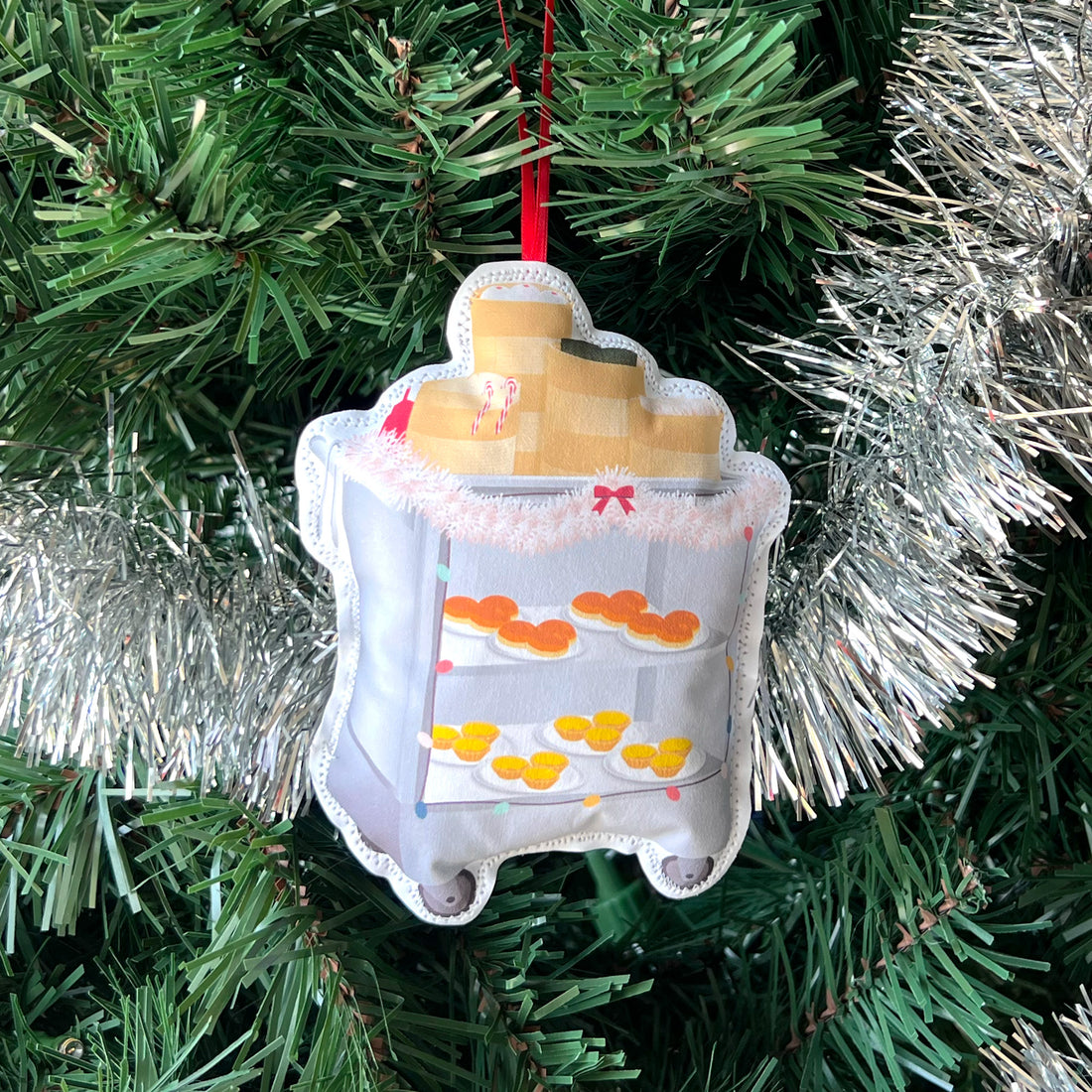 Dim sum cart plush ornament by I&