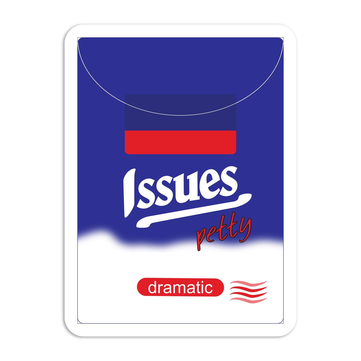 Tempo issues vinyl sticker