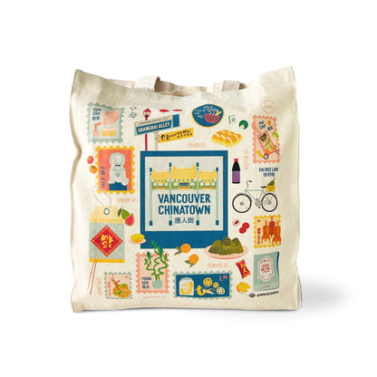 Vancouver Chinatown tote bag by I&