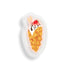 Bubble waffle acrylic pin