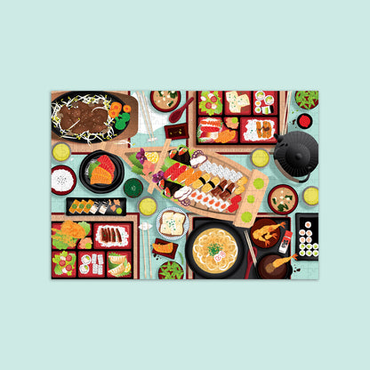 Sushi jigsaw puzzle