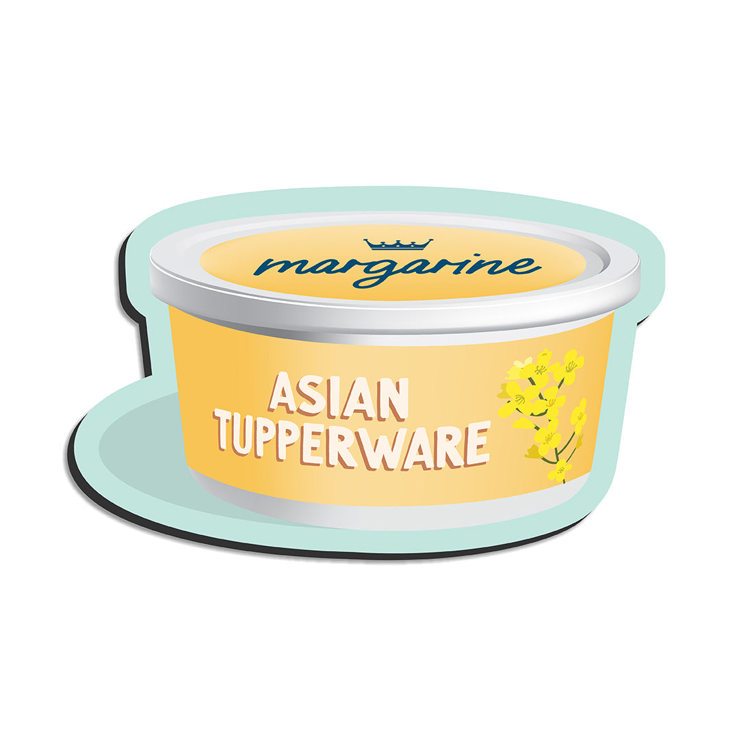 Asian tupperware magnet