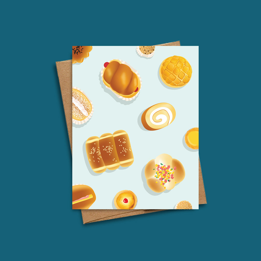 Chinese Bakery Assorted Card Set