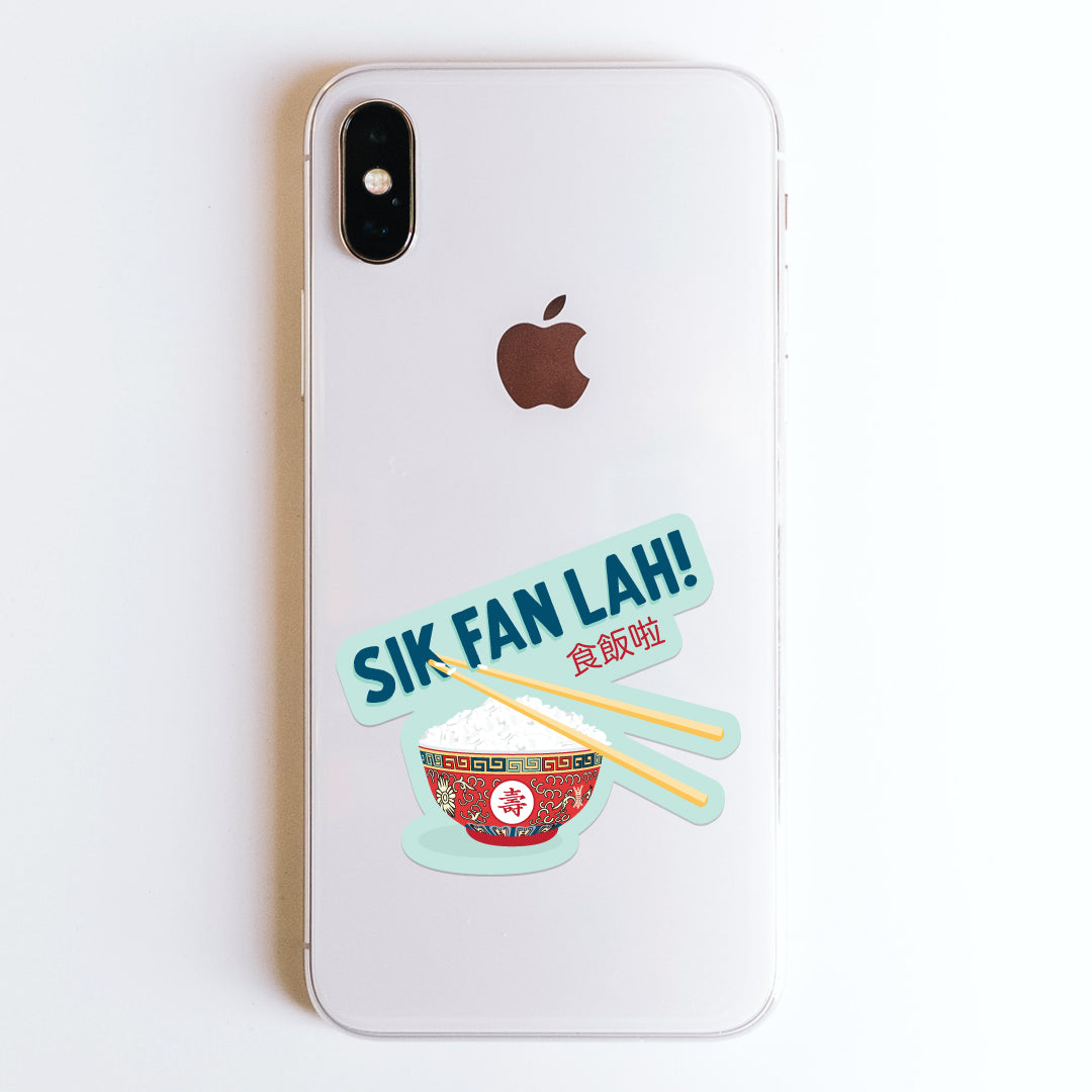 Sik fan lah vinyl sticker