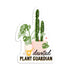 Devoted plant guardian vinyl sticker by I&